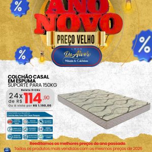 Colchao Casal em Espuma